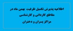 اطلاعیه سازمان سنجش آموزش کشور در رابطه با تمدید پذیرش برای رشته های تحصیلی دانشگاه‌ها و مؤسسات آموزش عالی درآزمون کاردانی به کارشناسی ناپیوسـته سال 1398 2