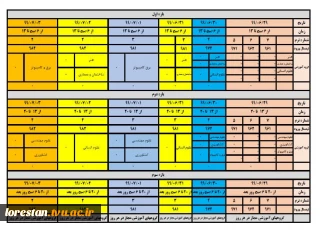 برنامه زمانبندی حذف و اضافه 991