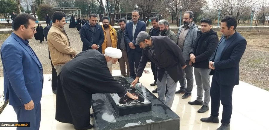 آیین  معارفه رئیس نهاد نمایندگی مقام معظم رهبری در دانشگاه فنی و حرفه ای استان لرستان برگزار شد 2