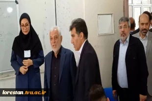 بازدید استاندار از روند برگزاری آزمون استخدامی طرح شهید زین‌الدین در دانشگاه فنی و حرفه ای استان لرستان 3