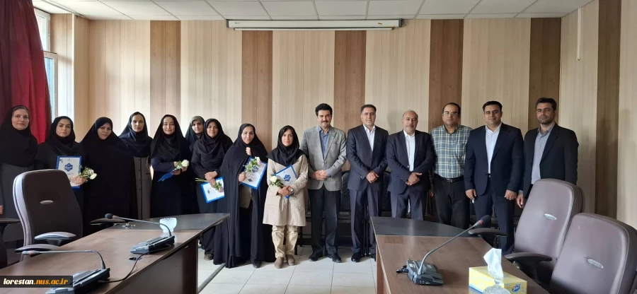 دیدار صمیمانه سرپرست دانشگاه ملی مهارت استان لرستان با اعضای هیأت علمی به مناسبت هفته معلم 13