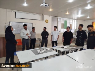 بازدید دانش‌آموزان هنرستان های شهرستان خرم آباد  به مناسبت هفته مشاغل از دانشکده ملی مهارت پسران خرم آباد 9