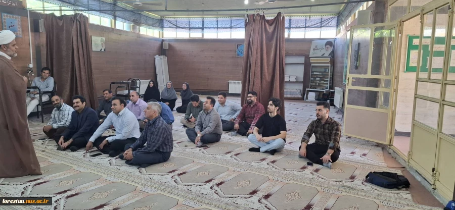 برگزاری جشن میلاد امام رضا (ع) در نمازخانه دانشکده ملی مهارت پسران خرم آباد 2