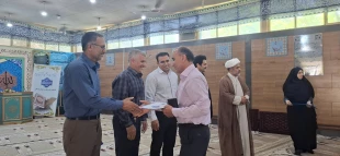 برگزاری جشن میلاد امام رضا (ع) در نمازخانه دانشکده ملی مهارت پسران خرم آباد 4