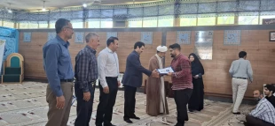 برگزاری جشن میلاد امام رضا (ع) در نمازخانه دانشکده ملی مهارت پسران خرم آباد 6