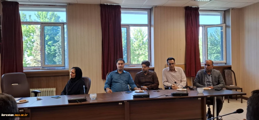 برگزاری جلسه معارفه معاون اداری، مالی و مدیریت منابع آموزشکده پسران خرم آباد _ واحد استان لرستان
 2
