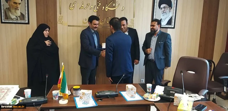 قدردانی از مشاوران دانشگاه ملی مهارت استان لرستان 6