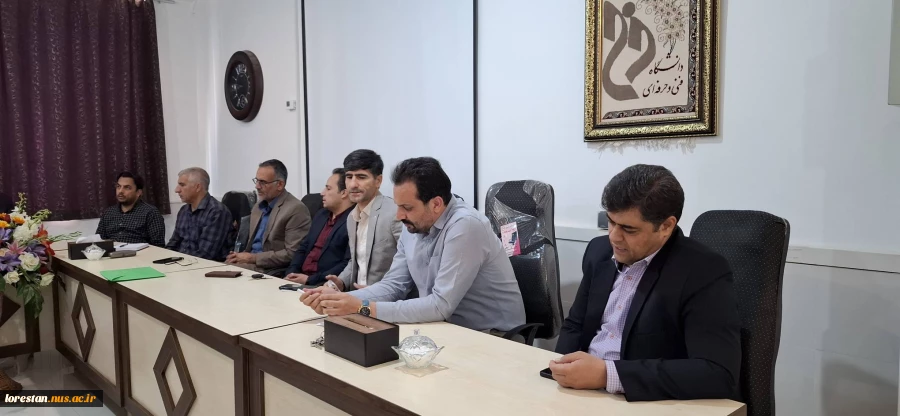 بازدید سرپرست دانشگاه ملی مهارت استان لرستان از آموزشکده پسران دورود 3