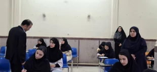 بازدید نماینده مرکز نظارت و ارزیابی و تضمین کیفیت از حوزه‌های امتحانی دانشگاه ملی مهارت استان لرستان 6
