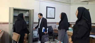 بازدید نماینده مرکز نظارت و ارزیابی و تضمین کیفیت از حوزه‌های امتحانی دانشگاه ملی مهارت استان لرستان 12