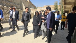 بازدید نماینده محترم مردم شهرستان بروجرد و اشترینان در مجلس شورای اسلامی از آموزشکده های پسران و دختران بروجرد  2