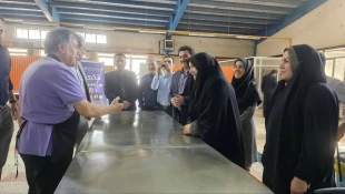 بازدید نماینده محترم مردم شهرستان بروجرد و اشترینان در مجلس شورای اسلامی از آموزشکده های پسران و دختران بروجرد  3