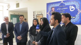 بازدید نماینده محترم مردم شهرستان بروجرد و اشترینان در مجلس شورای اسلامی از آموزشکده های پسران و دختران بروجرد  5